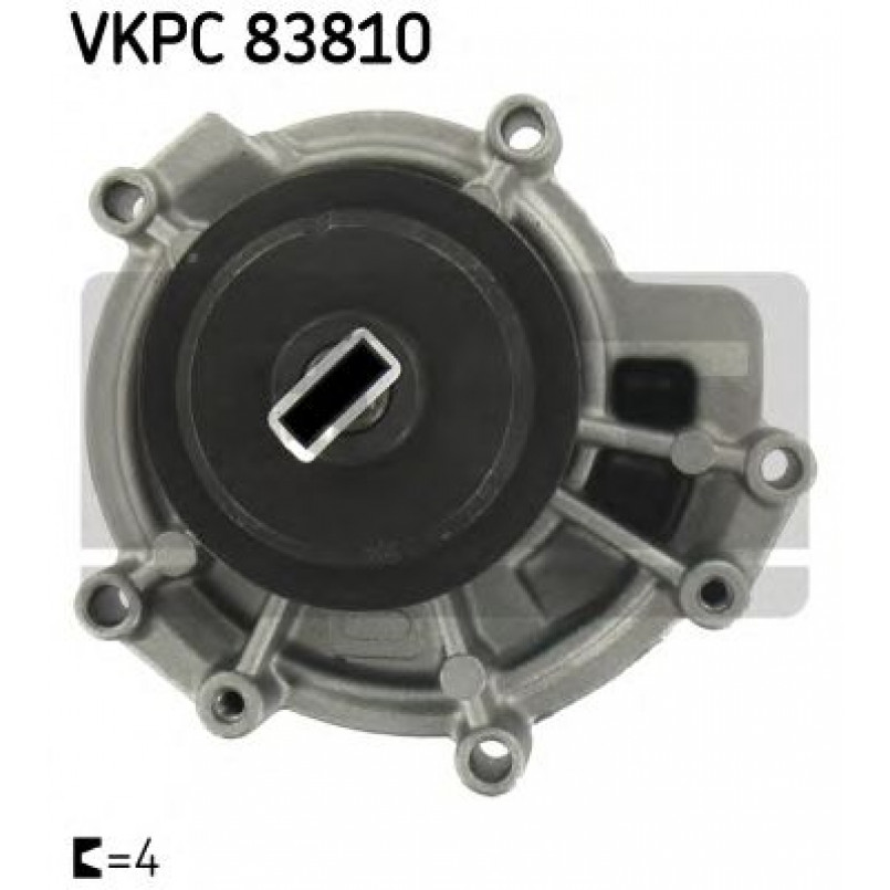 VKPC 83810 SKF - Насос охолоджуючої рідини